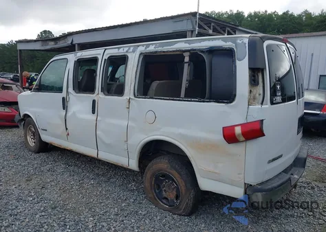 2004 Chevrolet Express from USA, damaged, VIN 1GAGG25U241167552